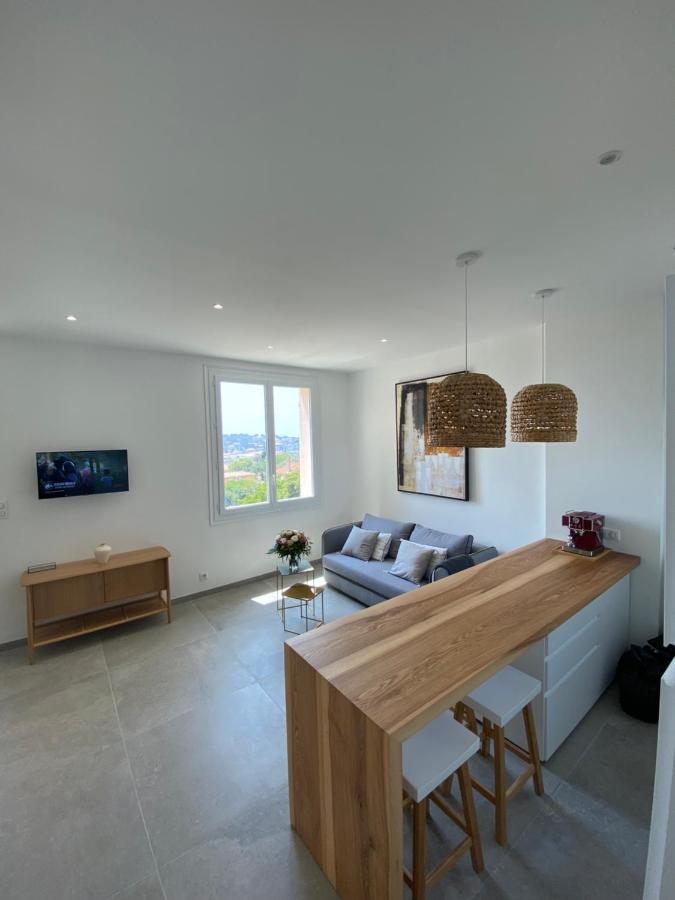 Petit Paradis A Sanary Avec Vue Mer Wifi Et Clim Eksteriør bilde