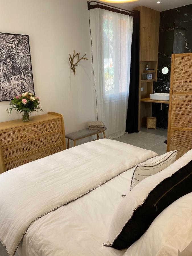 Petit Paradis A Sanary Avec Vue Mer Wifi Et Clim Eksteriør bilde